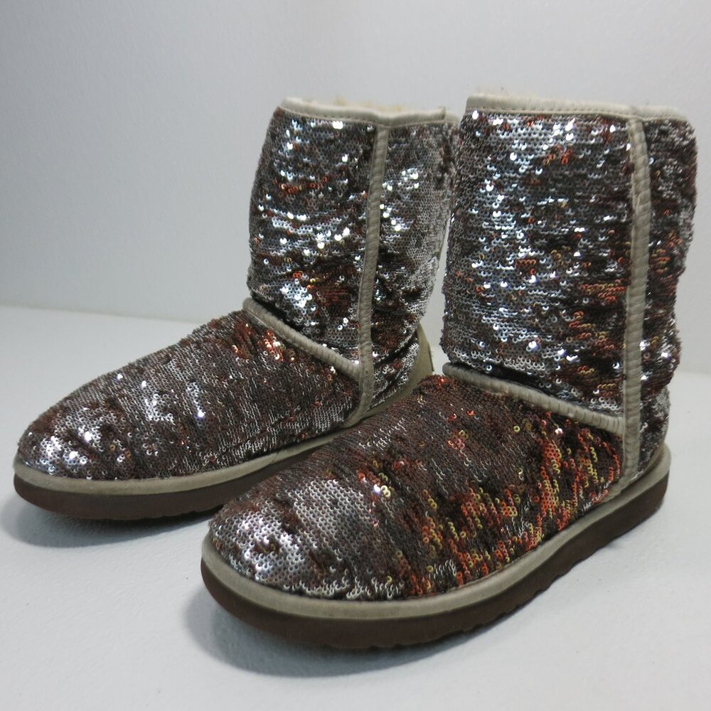 UGG #3353 Australia Classic Sparkles Boots Women's Insulated Footewar 8 39
